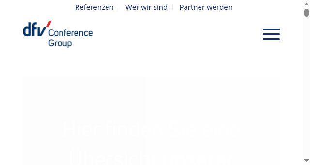 Screenshot of dfvcg-events.de