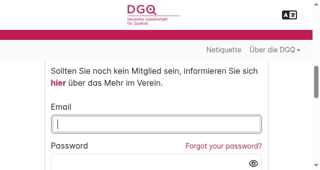 Screenshot of dgqplus.de
