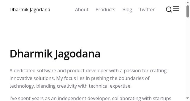 Screenshot of dharmikjagodana.com