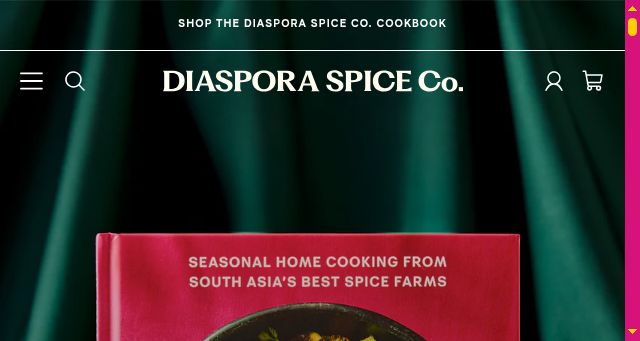 Screenshot of diasporaco.com