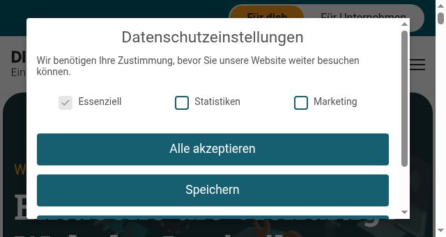Screenshot of die-wirtschaftsmacher.de