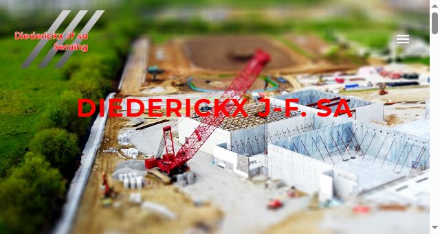 Screenshot of diederickx.be