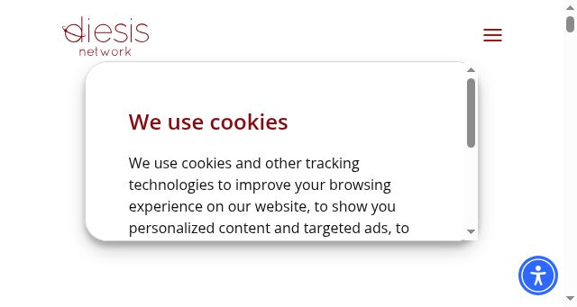 Screenshot of diesis.coop