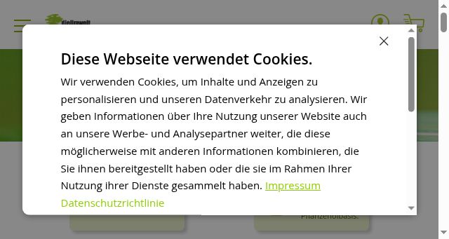 Screenshot of dieumweltdruckerei.de