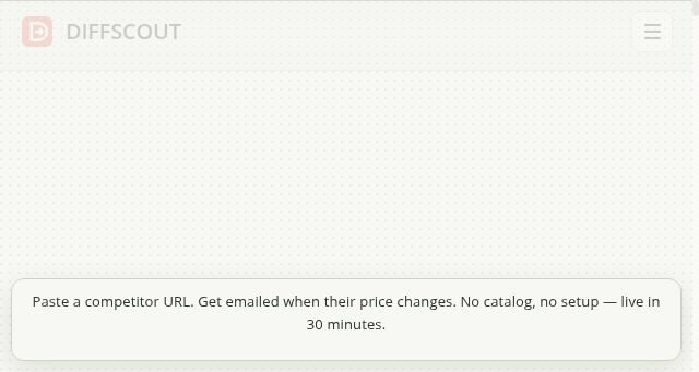 Screenshot of diffscout.com