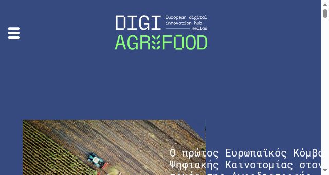 Screenshot of digiagrifood.gr
