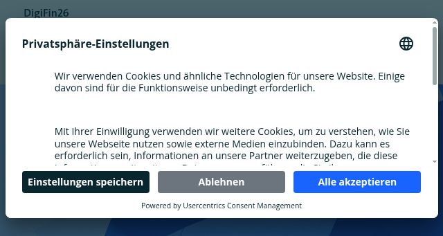 Screenshot of digifin.berlin
