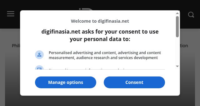 Screenshot of digifinasia.net