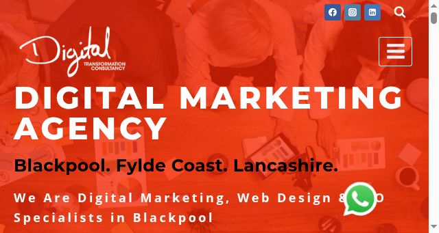 Screenshot of digitalconsultancylancashire.co.uk