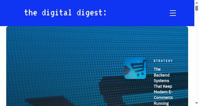 Screenshot of digitaldigest.com