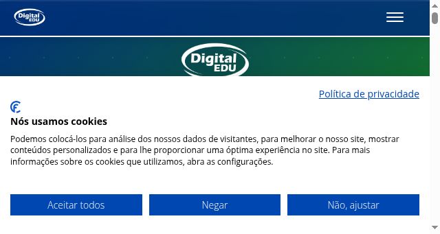 Screenshot of digitaledu.com.br