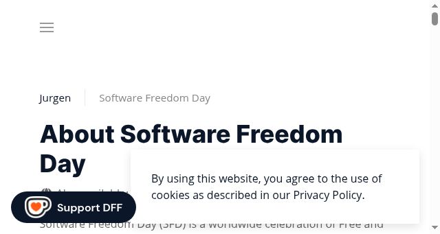 Screenshot of digitalfreedoms.org