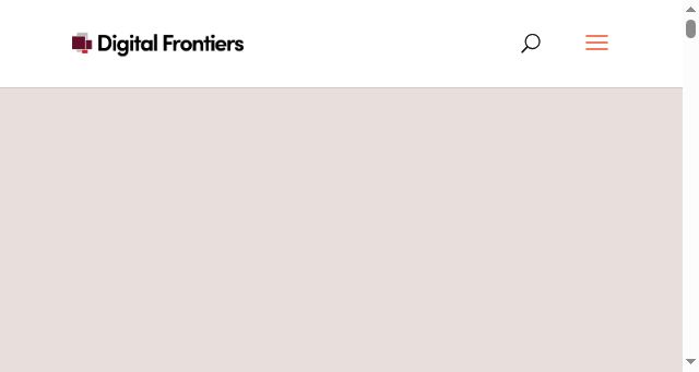 Screenshot of digitalfrontiers.org