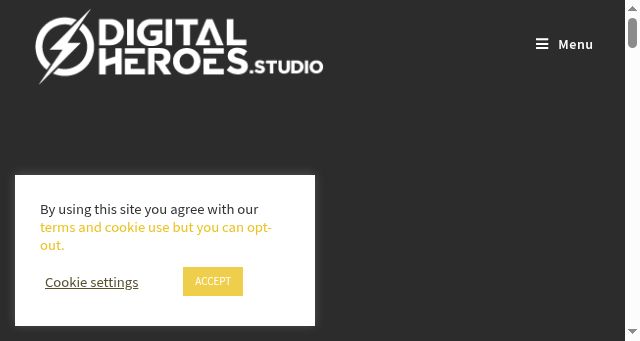 Screenshot of digitalheroes.studio