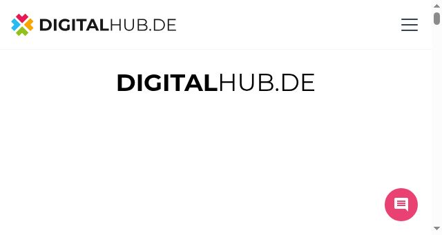 Screenshot of digitalhub.de