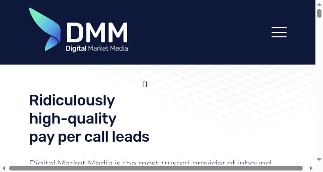 Screenshot of digitalmarketmedia.com