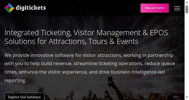 Screenshot of digitickets.co.uk