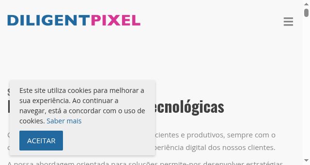 Screenshot of diligentpixel.pt