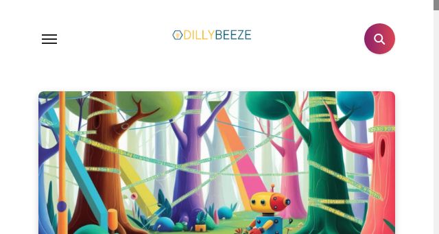 Screenshot of dillybeeze.com