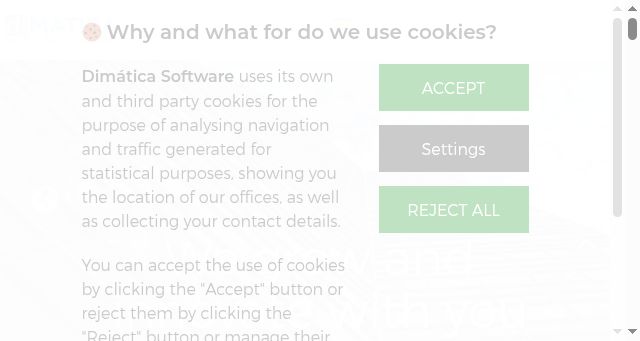 Screenshot of dimaticasoftware.com