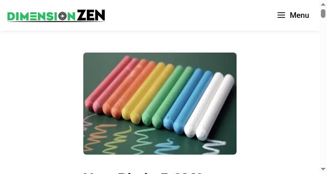 Screenshot of dimensionzen.com