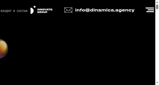 Screenshot of dinamica.agency