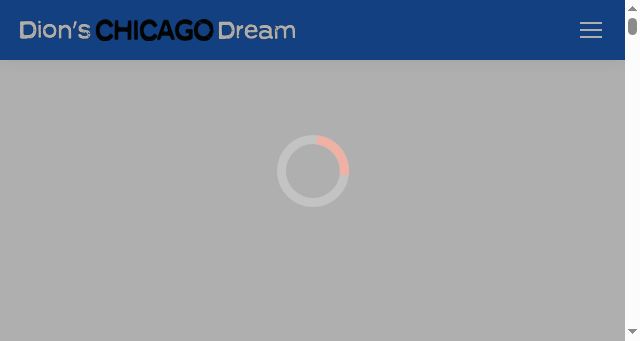 Screenshot of dionschicagodream.com