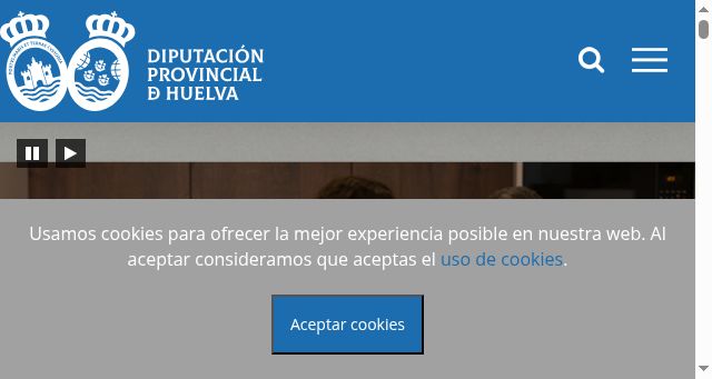 Screenshot of diphuelva.es