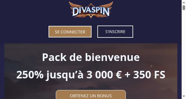 Screenshot of divaspin1.fr