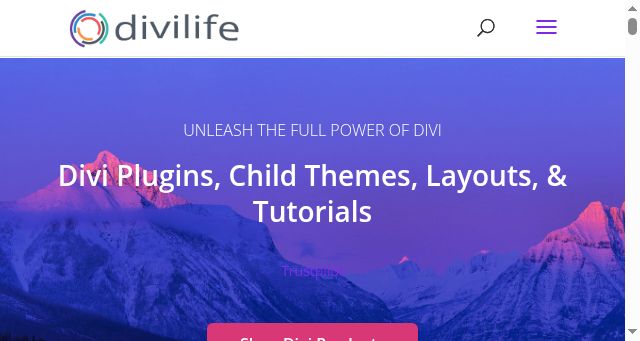 Screenshot of divilife.com