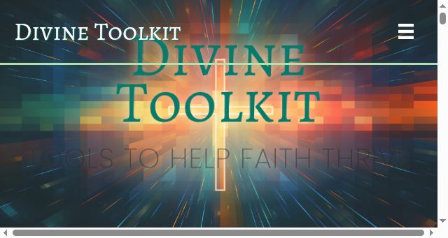 Screenshot of divinetookit.com