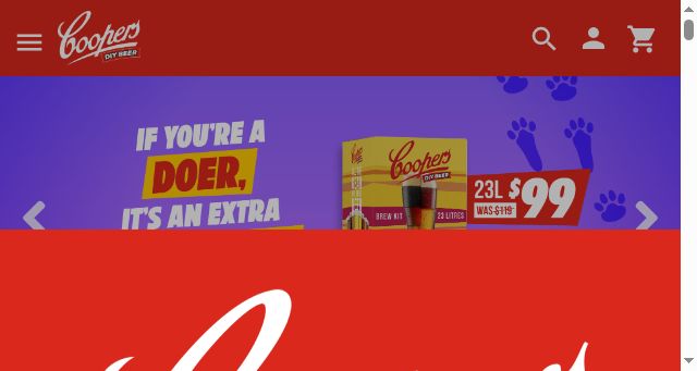 Screenshot of diybeer.com