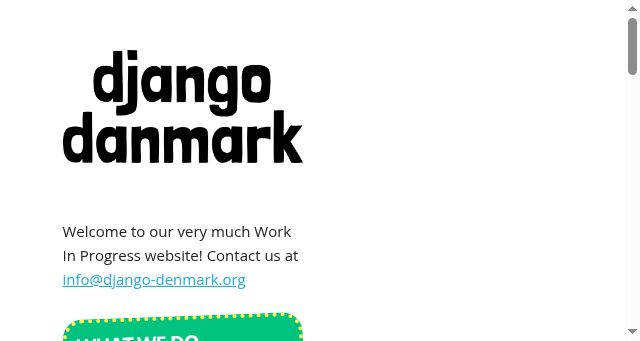 Screenshot of django-denmark.org