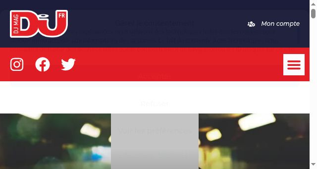 Screenshot of djmag.fr