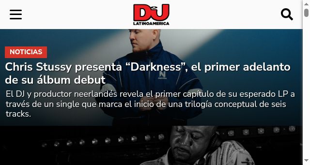 Screenshot of djmagla.com