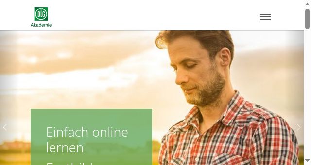 Screenshot of dlg-akademie-agrar.de