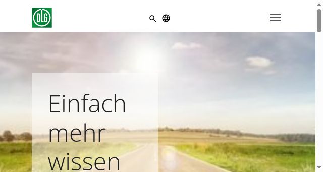 Screenshot of dlg-akademie.de