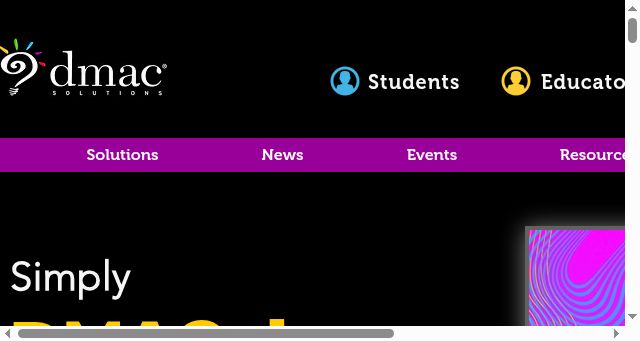 Screenshot of dmac-solutions.net