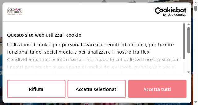 Screenshot of dmodolomiti.it