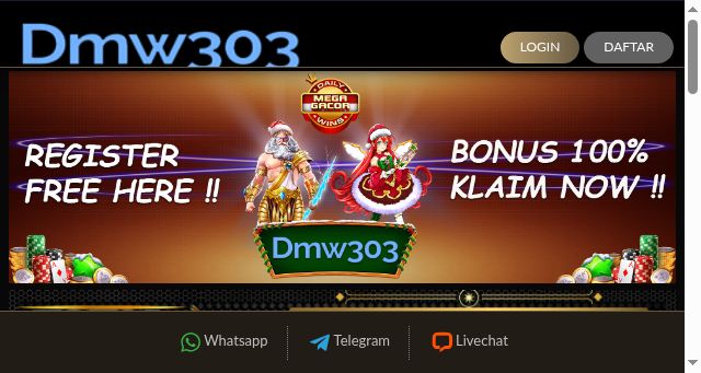 Screenshot of dmw303.com