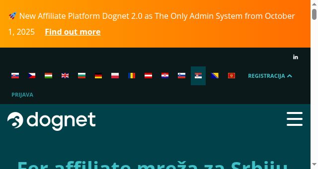 Screenshot of dognet.rs