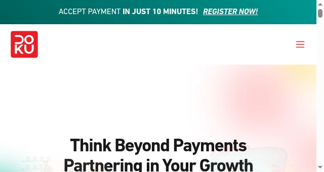 Screenshot of doku.com