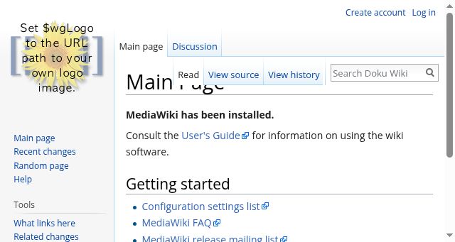 Screenshot of dokuwiki.stream