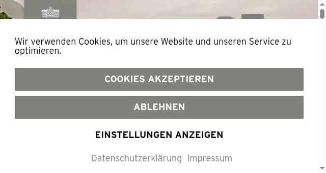 Screenshot of domaene-wachau.at
