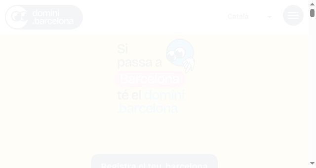 Screenshot of domini.barcelona