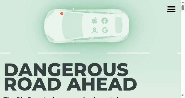 Screenshot of donttrackmycar.com