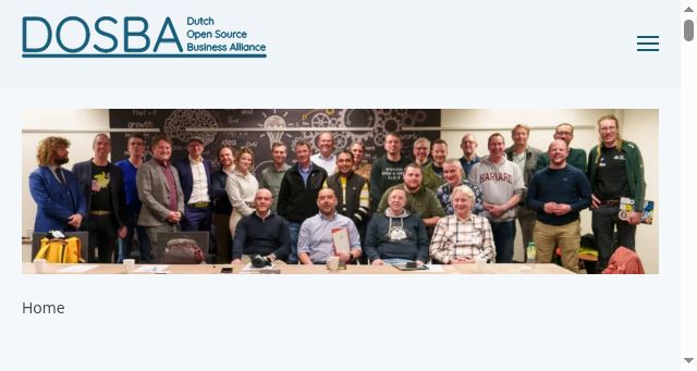 Screenshot of dosba.nl