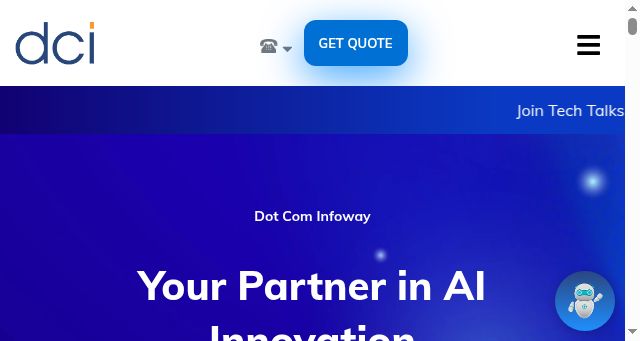 Screenshot of dotcominfoway.com