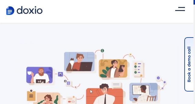 Screenshot of doxio.online