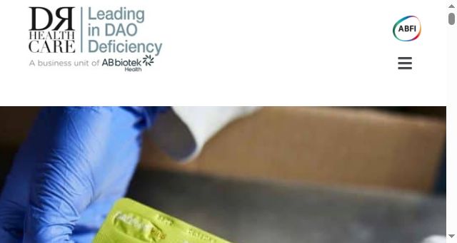 Screenshot of dr-healthcare.com